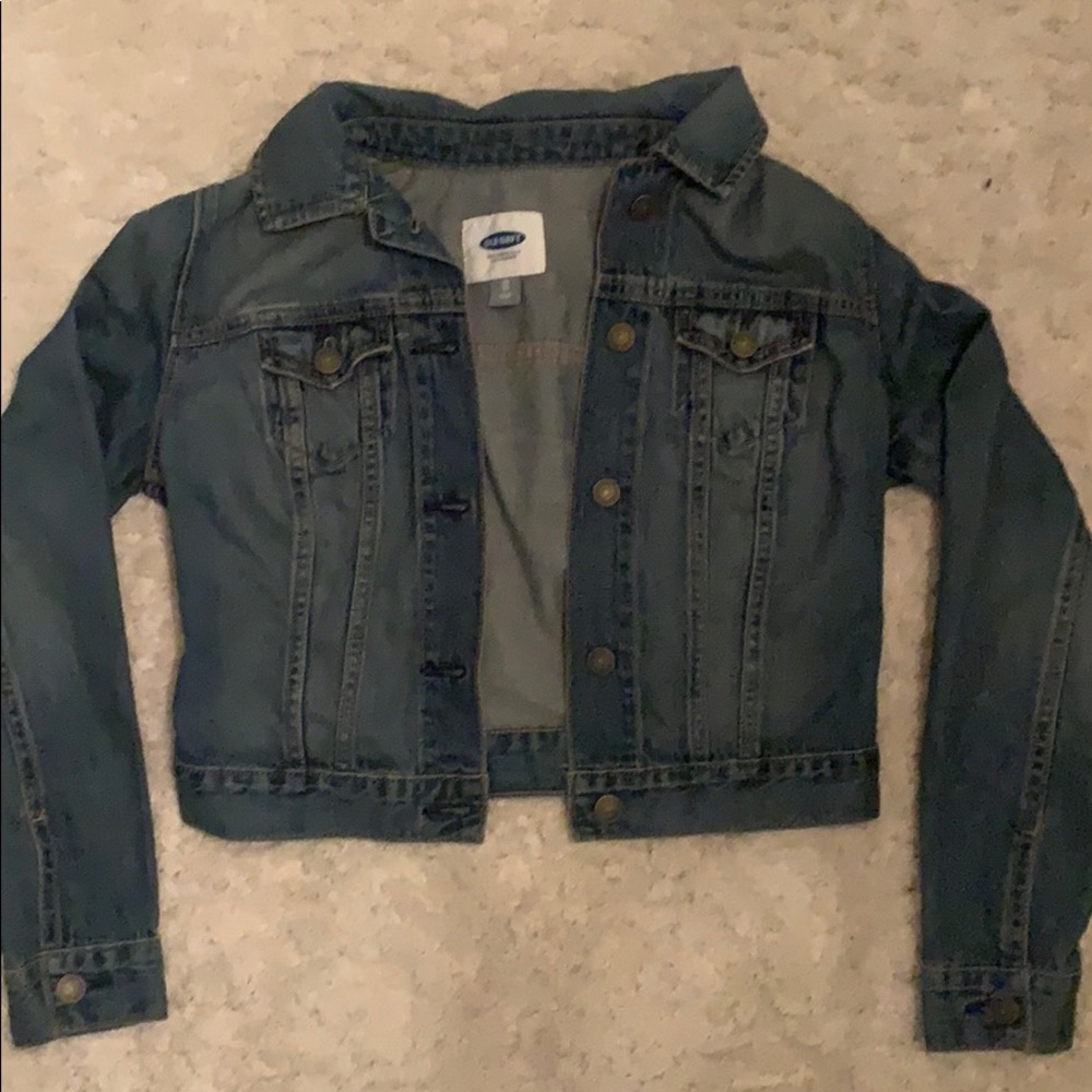 Girls old navy jean jacket